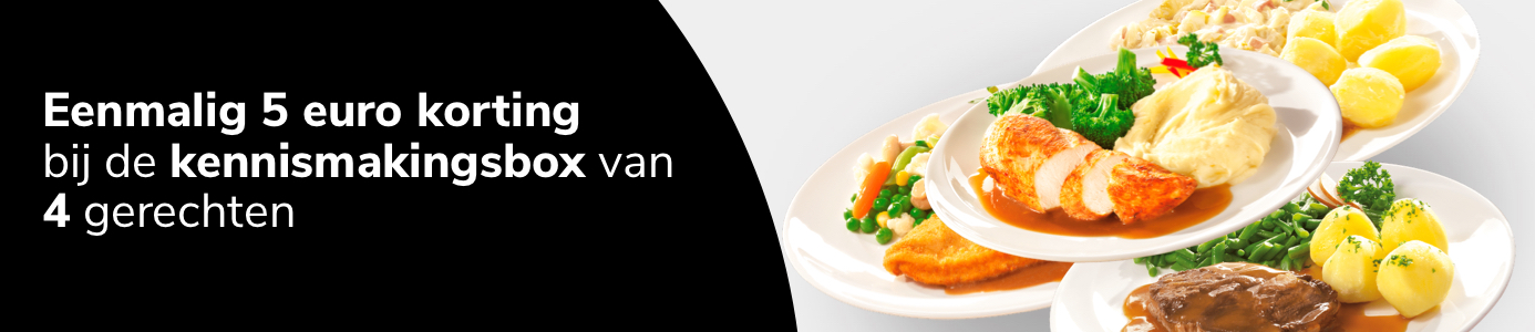 Kennismakingsbox 4 maaltijden