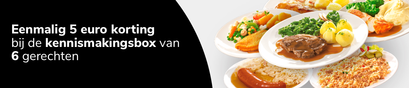 Kennismakingsbox 6 maaltijden